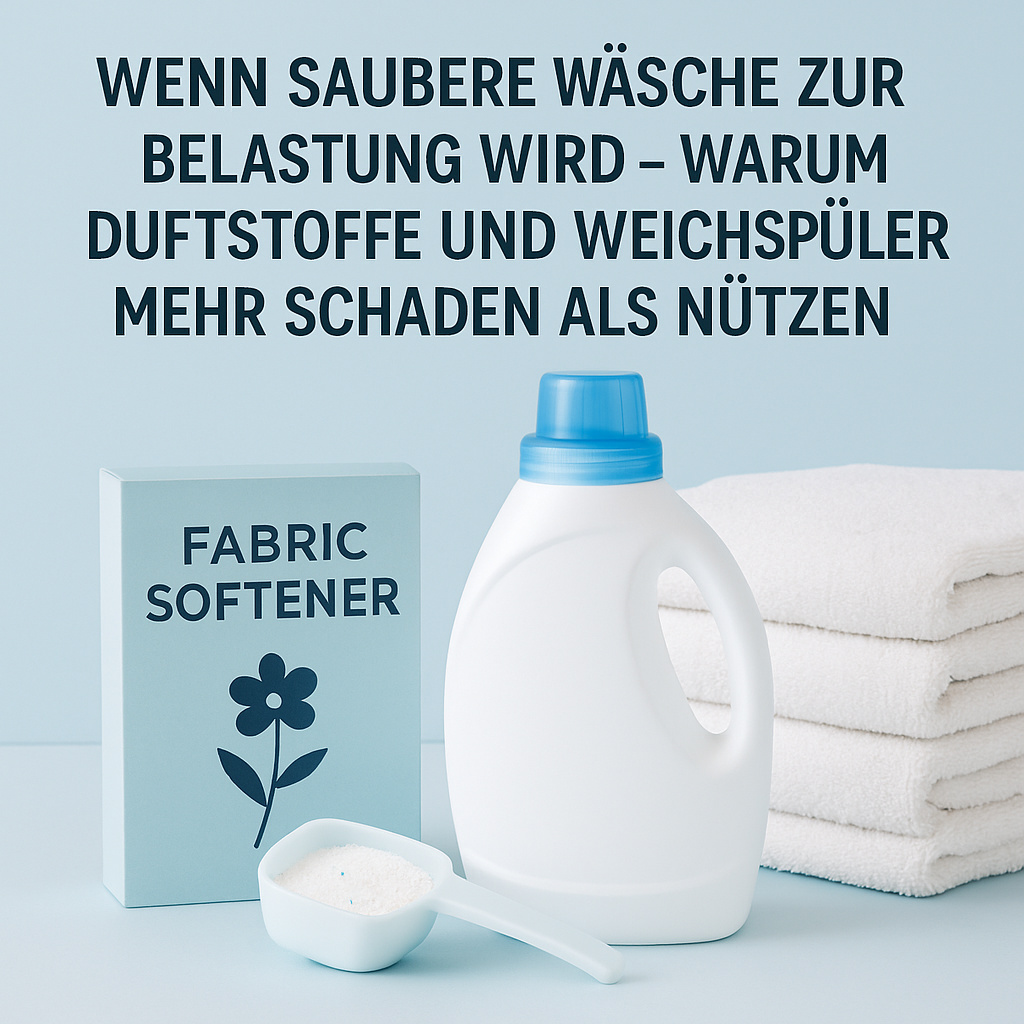 Wenn saubere Wäsche zur Belastung wird – Warum Duftstoffe und Weichspüler mehr schaden als nützen