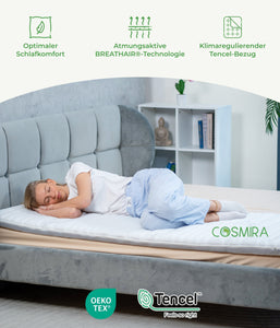 Schlafen ohne zu schwitzen: Wie der Breathair®-Topper bei Nachtschweiß und Hitzewallungen hilft